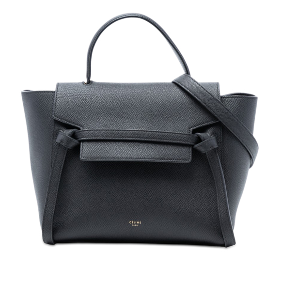 Celine Handbags - Pre-Loved Celine Micro Grained Calfskin Belt Bag
